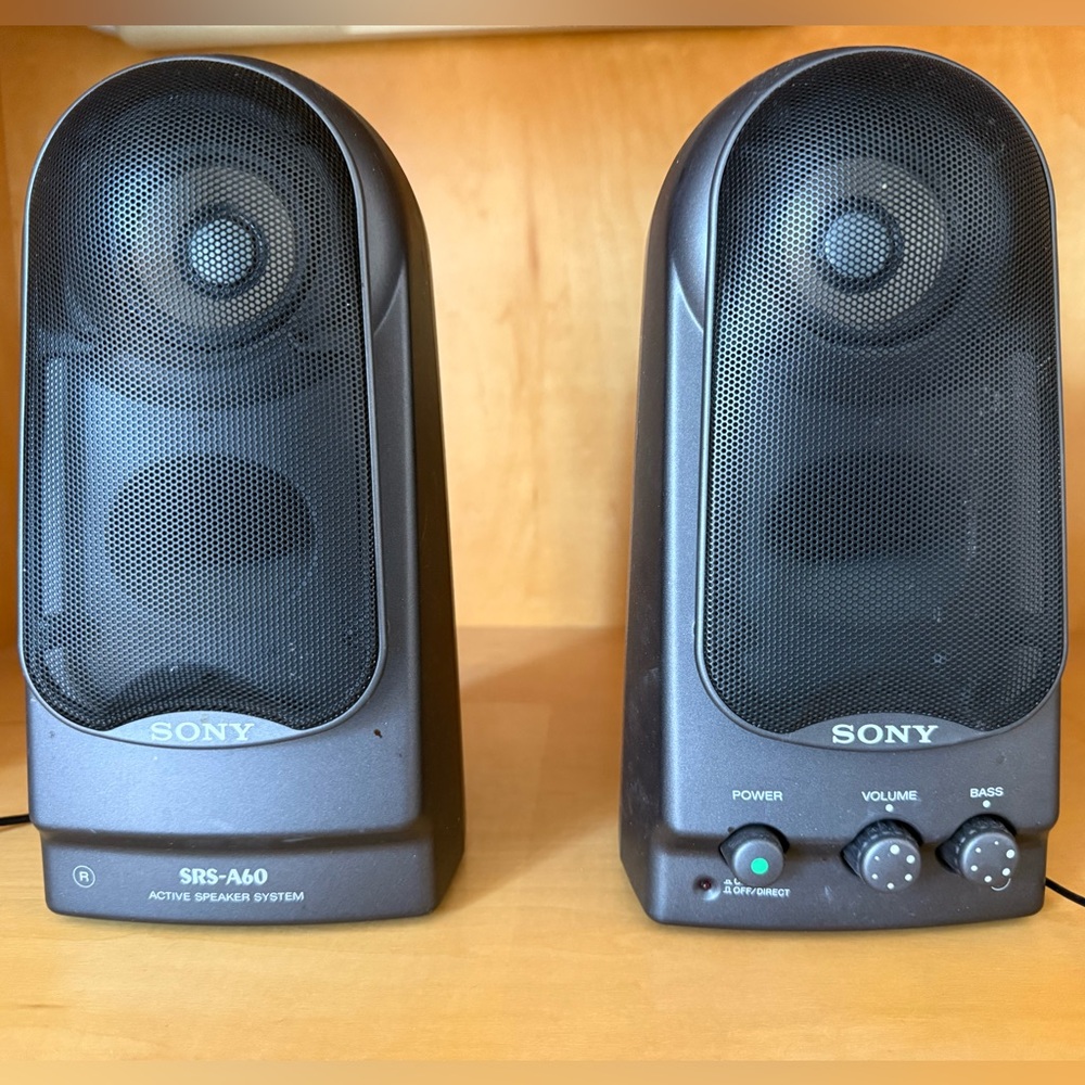 Sony SRS-A60 Black Portable Speaker System